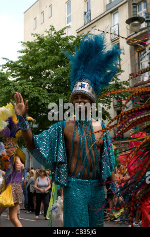 BERLIN - MAY 27: The Traditional and the annual 'Carnival of Cultures', May 27, 2012 in Berlin, Germany Stock Photo