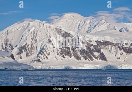 Paradise Bay, Antarctic Peninsula Stock Photo