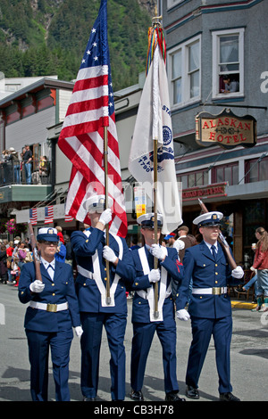 4th July parade. Juneau. Alaska. USA Stock Photo