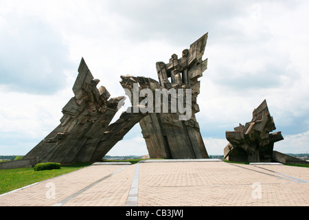 Lithuania, Kaunas, Concentration camp memorial Stock Photo - Alamy