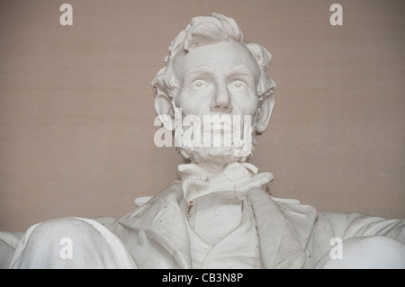 The Lincoln Memorial in Washington DC, United States of America USA Stock Photo