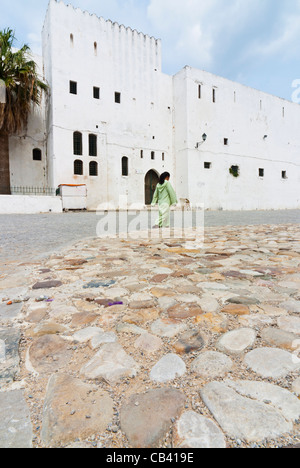 Place De La Kasbah And The Former Prison ,Tangier, Morocco, North ...