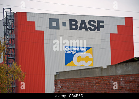 BASF Cretschmar Cargo, Dusseldorf, Germany. Stock Photo