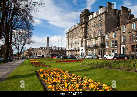 Harrogate Town Centre in Spring, North Yorkshire Stock Photo