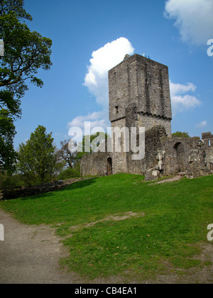 Mugdock Castle keep Milngavie Glasgow Stock Photo