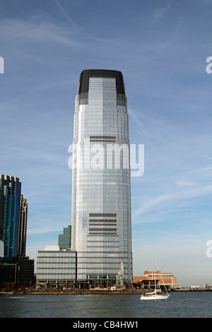 The Goldman Sachs Tower, Jersey City, New Jersey, USA, At 781 feet the tower is the tallest building in New Jersey. Stock Photo