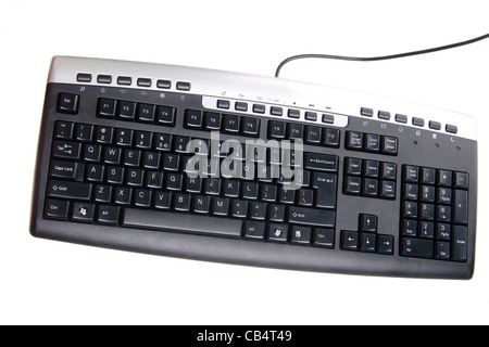 keyboard isolated on white background Stock Photo