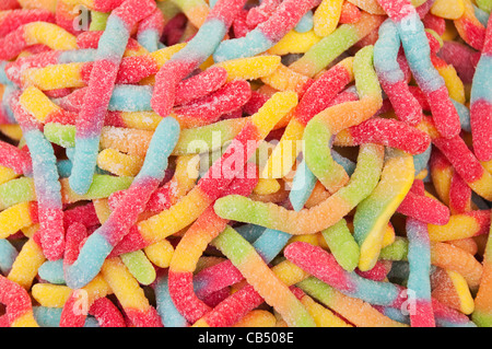 Jelly worms Stock Photo