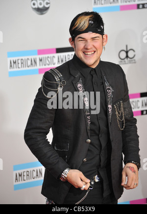 James Durbin at the 2011 American Music Awards at the Nokia Theatre L.A. Live in downtown Los Angeles. November 20, 2011 Stock Photo
