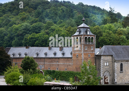 Abbey of Leffe / Abbaye Notre-Dame de Leffe at Dinant, Belgium Stock Photo