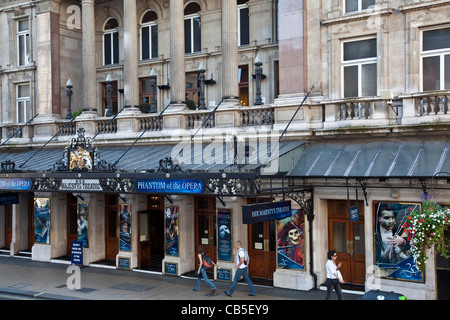 Her Majesty's Theatre, London England Stock Photo
