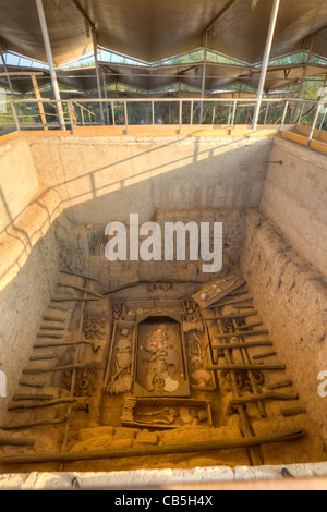 Tomb in Sipan, Peru Stock Photo