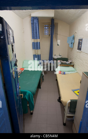 View of the inside of a 2 man cell at Wandsworth Prison London UK Stock Photo