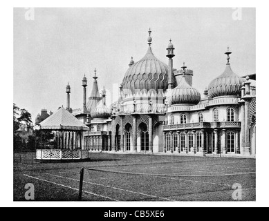 The Royal Pavilion Brighton England George Prince of Wales Regent Indo-Saracenic style Stock Photo