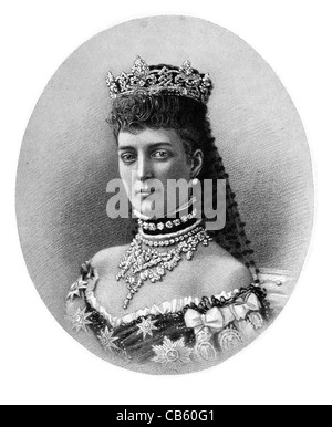 Mary of Teck Victoria Mary Augusta Louise Olga Pauline Claudine Agnes 1867 1953 British Royal Family regal sovereign ruler Stock Photo