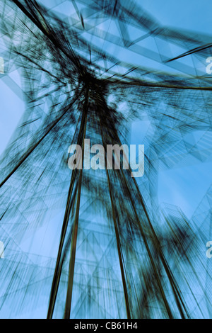 Falling. Stock Photo