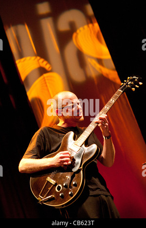 UK band Matt Bianco on stage at the Millenaris 2011 in Hungary, Budapest, 13.October.2011 Stock Photo