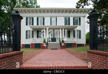 Alabama, Montgomery, First White House of the Confederacy, residence of Jefferson Davis Stock Photo