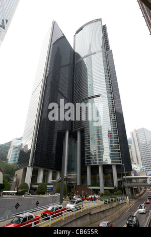 citibank and icbc plaza towers central district, hong kong island, hksar, china Stock Photo