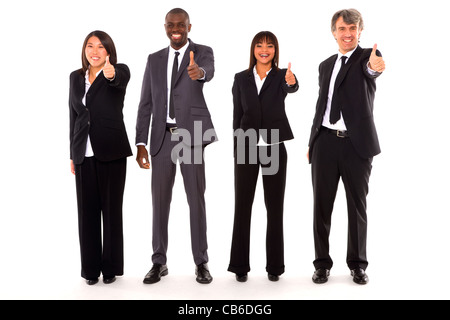 multi ethnic team Stock Photo