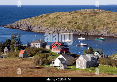 Maine: Monhegan Island Stock Photo