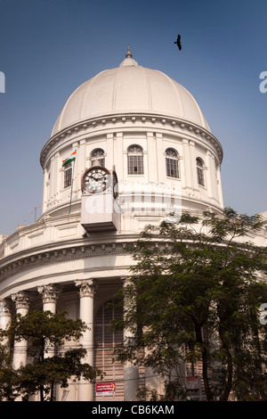 India, West Bengal, Kolkata, BBD Bagh, dome of GPO Building, site of historic Black Hole of Calcutta event Stock Photo