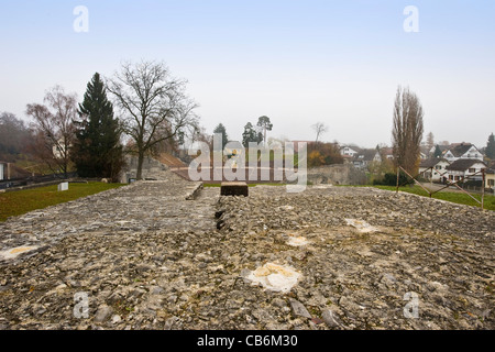 Archaeological site, Augusta Raurica, Switzerland Stock Photo