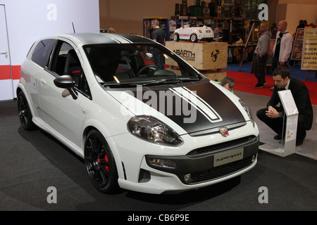 Fiat Punto Abarth shown at the Essen Motor Show in Essen, Germany, on November 29, 2011 Stock Photo