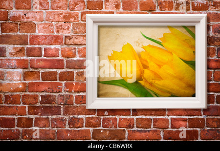 spring tulips Stock Photo
