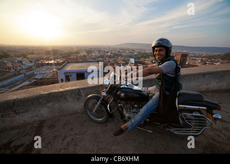 jaipur city architecture travel Stock Photo