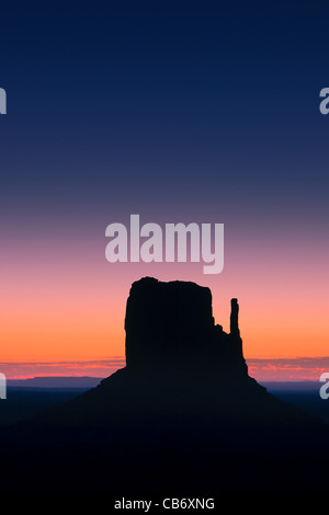 Sunrise Monument Valley Stock Photo