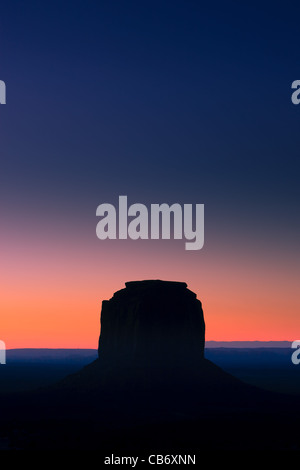 Sunrise Monument Valley Stock Photo