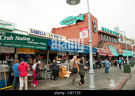 Marina Fisherman's Wharf San Francisco California USA Stock Photo