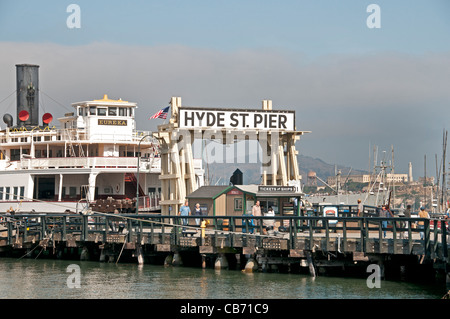 Marina Fishermans Wharf San Francisco California USA Stock Photo