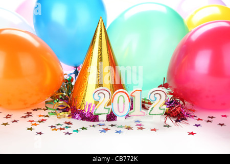 2012 New Year's Party Decoration Stock Photo