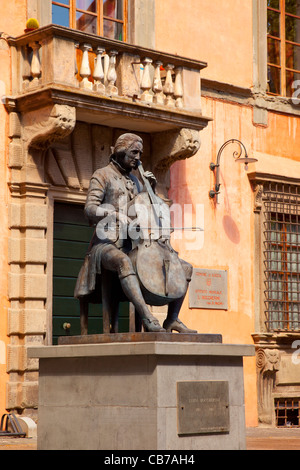 Statue Of Composer And Cellist Luigi Boccherini At The Famous Music ...