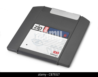 iomega Zip disk from 1994 Stock Photo