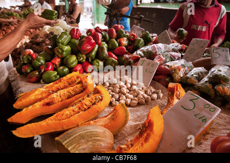 An 'Agricola' grocery market in Havana (La Habana), Cuba Stock Photo