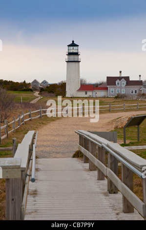 Highland Light In Truro, Cape Cod, MA Stock Photo