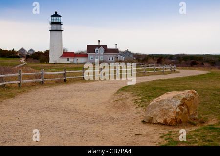 Cape Cod Lighthouse, Truro Stock Photo