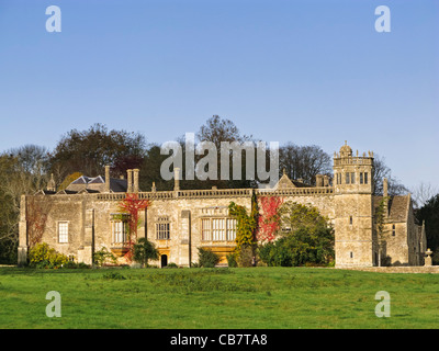 Lacock Abbey - country house in Wiltshire, South West England, UK Stock Photo