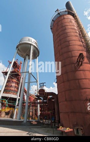 Sloss Furnaces, a National Historic Landmark, in Birmingham, Alabama ...
