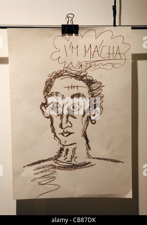 book, poetry, literature, art, exposition, Karel Hynek Macha, The Miracle called Macha (CTK Photo/Petr Mlch) Stock Photo