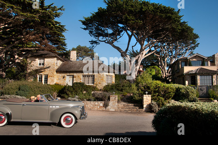 Carmel Sea Beach Big Sur California United States Stock Photo