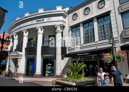 Versage Porsche Design Rodeo Drive boutiques shops Beverly Hills Los Angeles California United States Stock Photo