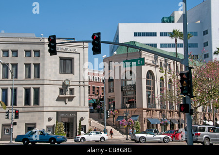 Tiffany & Co Rodeo Drive boutiques shops Beverly Hills Los Angeles ...