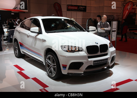 Luxury car BMW X5 in the streets of Chennai, Tamil Nadu, India