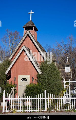 Little Church in Gatlinburg, Tennessee, USA Stock Photo
