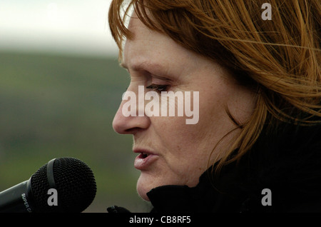 Old Bailey bomber Marian Price, member of the dissident 32 County Sovereignty Movement, and former member of the IRA. Stock Photo