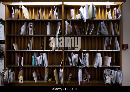 Main post box, Keble College, Oxford, UK Stock Photo